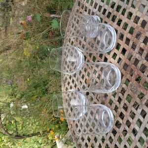 set of 6 drinking/wine glasses-PM2
